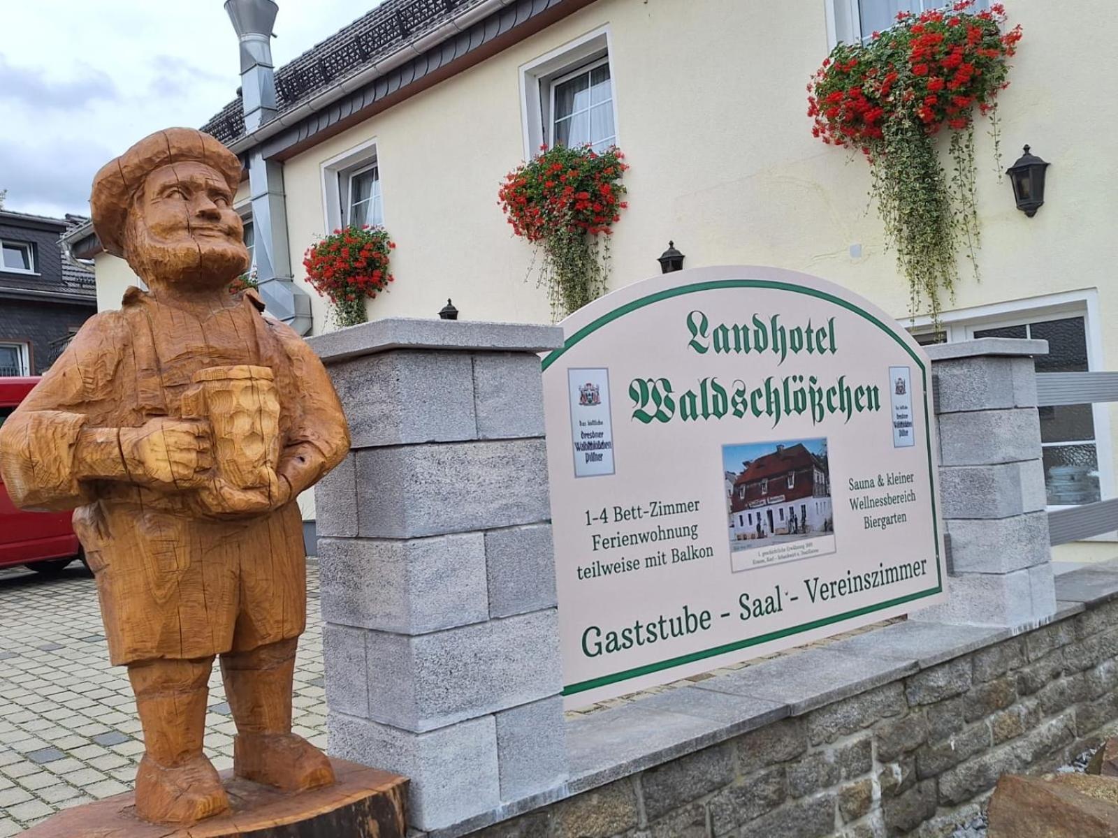 Ferienwohnung - Landhotel Waldschloesschen Sohland an der Spree Exteriör bild